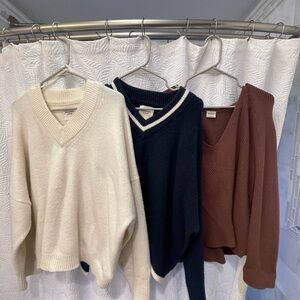 Abercrombie sweater bundle